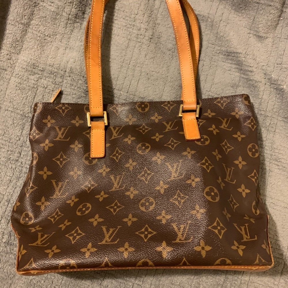 Authentic LOUIS VUITTON Cabas Piano Monogram Tote